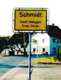 Stadtschild Schmidt